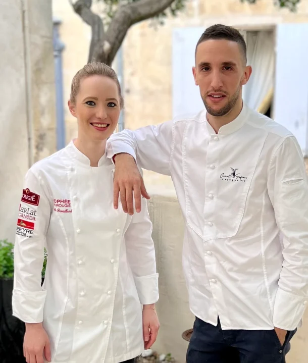 Soufiane & Camille, L'Huitrier Pie St Emilion - Domaine de Perrotin